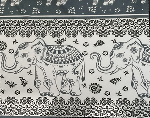 CPP Chaipipat Garment T-shirt formel à manches courtes et col rond pour homme, imprimé floral éléphant par sublimation, séchage rapide, polyester/coton - Product Image 4