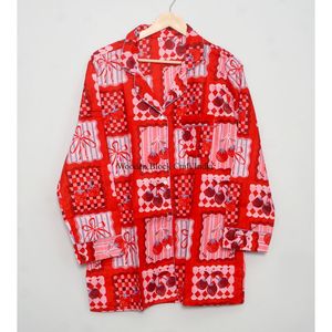 Conjunto de Pijama de Algodón para Mujer, Ropa de Dormir Suave y Transpirable para el Hogar, Hotel y Resort - Product Image 3