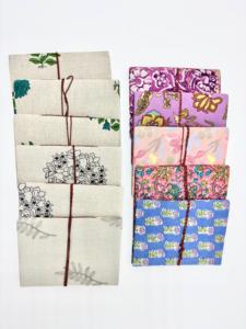 Diarios y cuadernos de tela de algodón estampados a mano, ideales para escribir, hacer diarios, regalos, manualidades, papelería y artículos de boutique. - Product Image 5