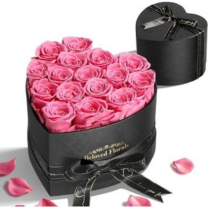 16 Rose Stabilizzate per Compleanno, San Valentino, Festa della Mamma, Natale e Anniversari - Regali per Donne, Mamma, Moglie, Fidanzata, Nonna - Product Image 1