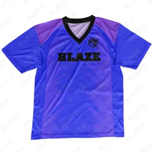 Maillot de football d'équipe personnalisé pour hommes chemise d'entraînement de football à manches courtes et à séchage rapide durable uniforme de sport maillot de football - Product Image 5