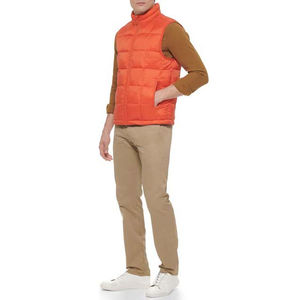 Vestes d'hiver pour hommes personnalisées OEM, vestes d'extérieur coupe-vent en duvet de canard uni, vestes matelassées, vestes pour hommes tendance - Product Image 2