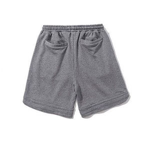 100% Cotton Shorts Vintage Acid Washed 3D Puff Print Breathable Men's Summer Shorts - Product Image 5