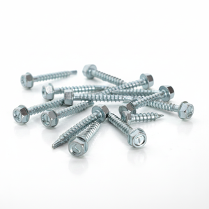 Tornillos de Acero al Carbono Clase 4.8 6.8 con Recubrimiento de Zinc, Rosca Gruesa, Cabeza Hexagonal, Autoperforantes, DIN/ANSI/ISO Modelo 16, Disponibles para OEM PDC - Product Image 1