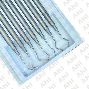 Instrumentos Dentales para Rellenos de Composite, Juego de 7 Piezas de Acero Inoxidable, Manual, Reutilizable - Product Image 4