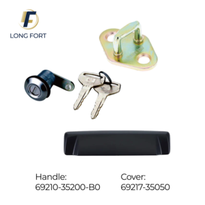 Exterior <b>Door</b> <b>Handle</b> 69210-35200-B0 69217-35050 - Product Image 1