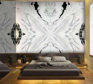 Modern Panda White Marble Tile Slab and Block for Kitchen Bathroom and Exterior Use Polished Honed Sandblasted Antique Surface - Product Image 4