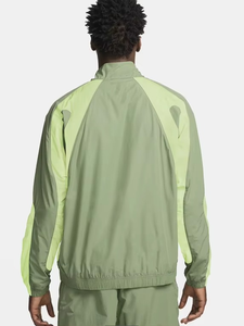 Survêtement unisexe color block à manches longues avec fermeture éclair, coupe classique, style sportif, léger, design 2-en-1, 100 % polyester, automne - Product Image 6