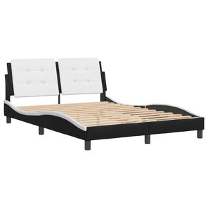 Base de Cama Tapizada en Blanco y Negro - Product Image 2