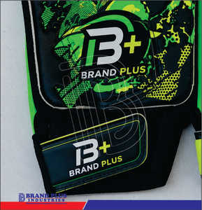 Brand <b>Plus</b> Soccer Goalkeeper Gloves <b>PVC</b> Material Breathable Lightweight Non-Slip Velcro Closure Full Finger Unisex Customized - Product Image 5