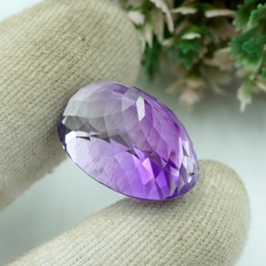 Piedra Preciosa de Amatista Natural, Forma Ovalada, 31.60 Quilates, Piedra Suelta - Product Image 4