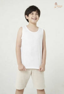 Camiseta sin Mangas Casual al por Mayor para Niños, Ropa para Sublimación, para Bebés, Niños Pequeños y Jóvenes - Product Image 2