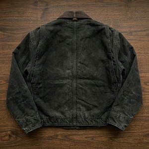 Customized Fashion Heavyweight Cotton Waterproof <b>Jacket</b> Winter Hunting Street <b>Canvas</b> Vintage Zip up <b>Work</b> <b>Jacket</b> Men - Product Image 2