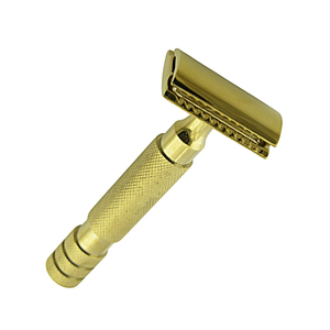 Maquinilla de Afeitar de Doble Filo Profesional Reutilizable de Acero Inoxidable para Afeitado en Húmedo, Calidad de Exportación, Precio de Fábrica - Product Image 2