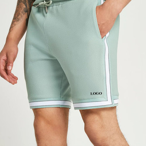 Pantalones Cortos Deportivos Casuales al Por Mayor Personalizados para Hombre y Mujer, Transpirables, con Cintura Elástica y Cierre con Cordón, para Verano, Deportes y Ocio - Product Image 3