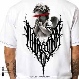 Custom Men Oversized Streetwear Graphic T-Shirt High Quality Digital Print Gothic <b>Skull</b> Heavyweight Casual Cotton Men Tee Shirt - Product Image 4