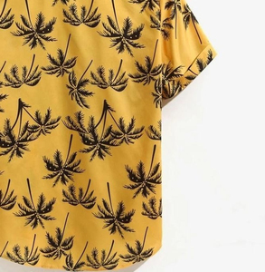 เสื้อชายหาดผ้าฝ้าย 100% ดีไซน์ใหม่ทันสมัย พิมพ์ลายสก็อตคุณภาพสูง สำหรับสินค้ามาใหม่ ป้องกันรอยยับได้ - Product Image 6