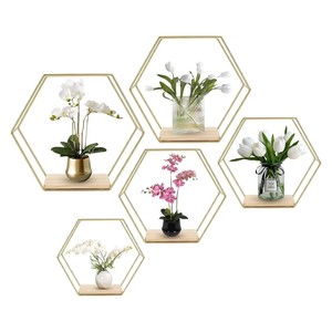 Acacia Wood Bohemian Design Single Tier <b>Wall</b> <b>Shelves</b> <b>Floating</b> <b>Shelves</b> for Living Room-OEM Custom Wholesale | Aqudus Saleem India - Product Image 3