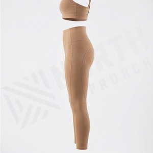 Leggings Deportivos para Mujer, de Algodón, para Yoga y Ejercicio, Cintura Elástica, Ropa Deportiva, para Gimnasio, Ropa Deportiva Activa, Ropa Atlética para Damas - Product Image 3