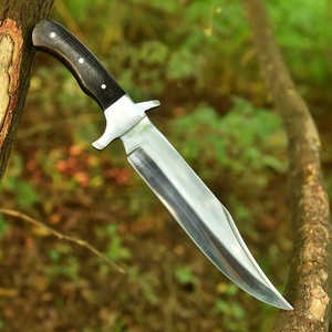 Couteau de survie Bowie à lame fixe en acier inoxydable de haute qualité A&M Enterprises, manche en Micarta, pour activités de plein air - Product Image 3