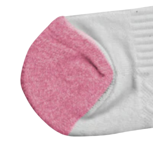 AKA Crew <b>Socks</b> Green Pink White Cotton Blend Athletic Casual Mid Calf Ribbed Soft Breathable Comfortable Daily Wear - Product Image 5