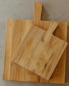 Planche à découper en bois en gros, grande, carrée, épaisse, durable, surface sûre pour les couteaux, idéale pour couper et servir - Product Image 4