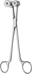 Premium Foss Tube Milking Forceps Stainless Steel Tubing Stripper Medical Blood Tube <b>Roller</b> Hematology Chest Tube Milking Forcep - Product Image 6