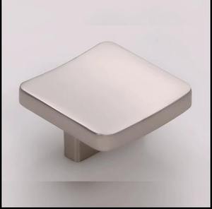 contemporary zinc alloy square furniture handle knob cabinet drawer dresser <b>wardrobe</b> pulls eco friendly hardware India - Product Image 2