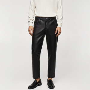Pantalons en cuir de qualité supérieure pour hommes, meilleur fournisseur, cuir véritable, meilleure qualité, pantalons en cuir tendance pour adultes - Product Image 1