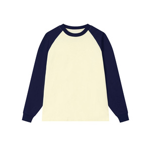 Camiseta Raglán Premium Ligera y Transpirable para Deportes, Fitness y Uso Casual, Fábrica de Ropa OEM ODM, Camiseta Raglán de Algodón Personalizada - Product Image 5