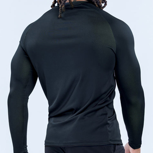 Camiseta Deportiva de Cuello Redondo para Hombre, Personalizada con Logotipo, Compresión, Corte Regular, Buena Calidad, Secado Rápido, Cómoda y Transpirable, Venta al Por Mayor - Product Image 5