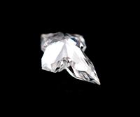 Pendentif OM GEMS en forme de croix de Christ unique, diamant cultivé en laboratoire 1,50 ct HPHT CVD, coupe excellente EF VVS-VS, certifié IGI