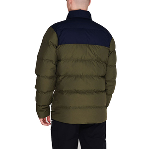 Chaqueta de Invierno Acolchada Impermeable con Cuello Alto de Lona de Alta Calidad con Logotipo Personalizado de Nuevo Diseño para Hombre - Product Image 3