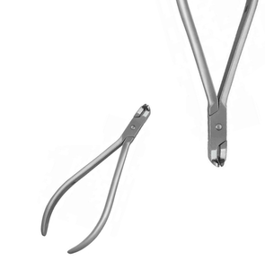 Pince orthodontique dentaire de sécurité pour coupe distale, instrument d'orthodontie, forceps dentaire manuel, argenté, classe I, chirurgical - Product Image 3