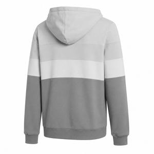 Sweat-shirt à capuche pour homme, coupe classique, en molleton de coton, style color block, décontracté, pour l'automne, avec poche - Product Image 3