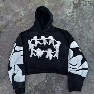 Sudadera con Capucha para Hombre, Diseño Personalizado, Impresión Digital, Hecha en Pakistán, Tejida, 100% Algodón, Forro Antipelusas, Ropa de Invierno, 380g de Felpa - Product Image 5