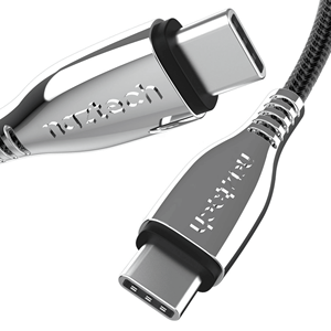 Cavo Dati USB-C a USB-C Intrecciato in Titanio da 6 Piedi - Product Image 3
