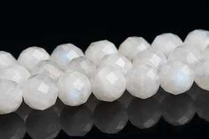 Perles de pierre de lune arc-en-ciel de 4-5 mm, qualité supérieure, pierres précieuses naturelles, facettées, rondes, en vrac, lot en gros - Product Image 5