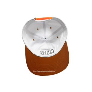 Gorra de Béisbol Personalizada al por Mayor, Bordada, de Dos Tonos, de Algodón, con Cierre a Presión, de 5 Paneles, Ajustable, para Hombre y Mujer, Estilo Casual - Product Image 6