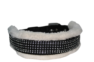 Collar de piel elegante y de primera calidad para perros con hebilla ajustable, servicios OEM y ODM de Divine International - Product Image 5