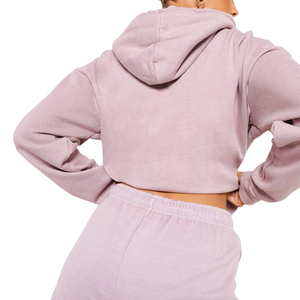 Sweat à capuche surdimensionné pour femme, personnalisable avec logo, en tissu molletonné coton/bambou, écologique, respirant, qualité supérieure - Product Image 5