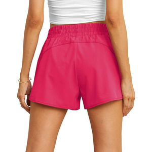 Shorts de algodón con lavado ácido personalizados para mujer, estilo moderno, alta calidad, personaliza tu diseño para uso casual o streetwear. - Product Image 5