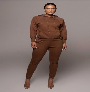 ชุดกันเหงื่อสไตล์สตรีท,ชุดเสื้อครอปและบรามีซิปสีน้ำตาลพร้อมกางเกงเย็บริมแบบตรงแฟชั่น - Product Image 5