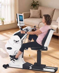 Cargador de energía corporal GB7009, ejercitador de pedales para fitness en interiores para personas mayores, uso comercial, ejercitador de miembros superiores e inferiores para pacientes con accidente cerebrovascular de mediana edad - Product Image 1