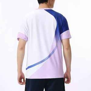 Uniforme de Tenis Personalizado de la Mejor Calidad con Logotipo, Camiseta Deportiva Casual para Hombre de Manga Corta con Protección UV, Transpirable y que Absorbe la Humedad - Product Image 2