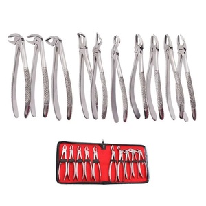 Juego de 10 Pinzas de Extracción Dental de Acero Inoxidable Quirúrgico Medtrust, Kit de Instrumentos de Extracción Dental, Pinzas Dentales Reutilizables - Product Image 3