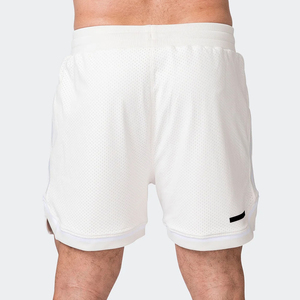 Pantalones Cortos Deportivos de Baloncesto para Hombre, Transpirables, de Secado Rápido, Ligeros, de Spandex/Poliéster, en Venta - Product Image 2