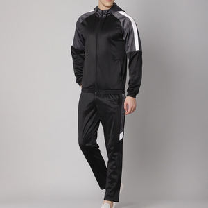 Conjunto Deportivo de Poliéster/Nylon para Hombre, Traje de Entrenamiento, Chaqueta Cortavientos, Ropa Deportiva Informal para Gimnasio - Product Image 4