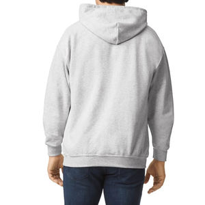 Sweat à capuche pour homme, lourd, 100% coton molletonné, unisexe, coupe ample, imprimé en relief - Product Image 2