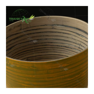 Tazón de Bambú Desechable Ecológico Personalizado OEM, D22xH14cm, Clásico para Fiestas, Directo de Vietnam para Restaurantes - Product Image 4